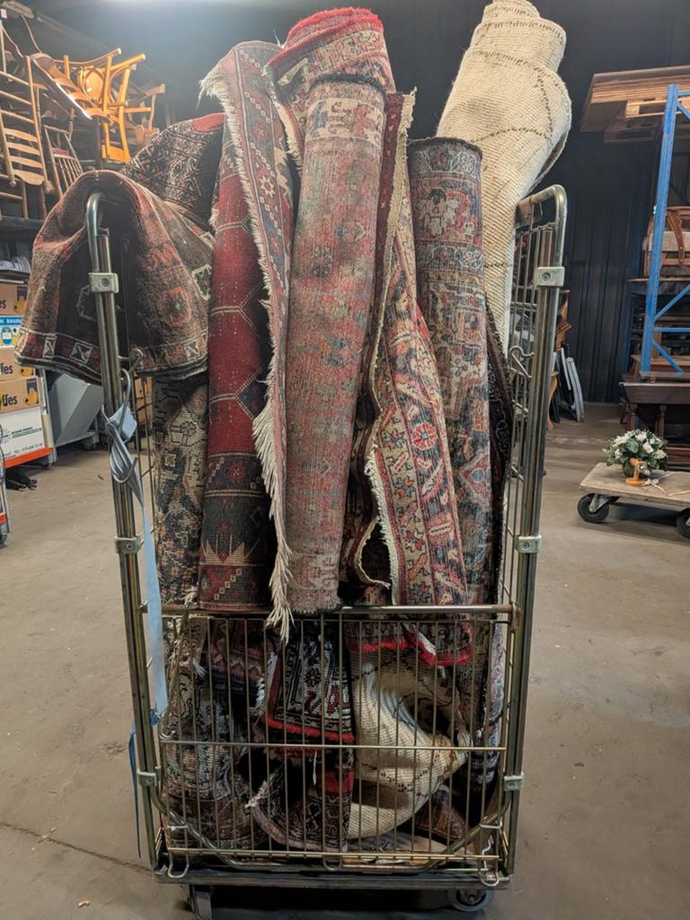 Partij Oosterse / Perzische Tapijten & Berber Kleden, Ophalen, Gebruikt, 100 tot 150 cm, Onbekend