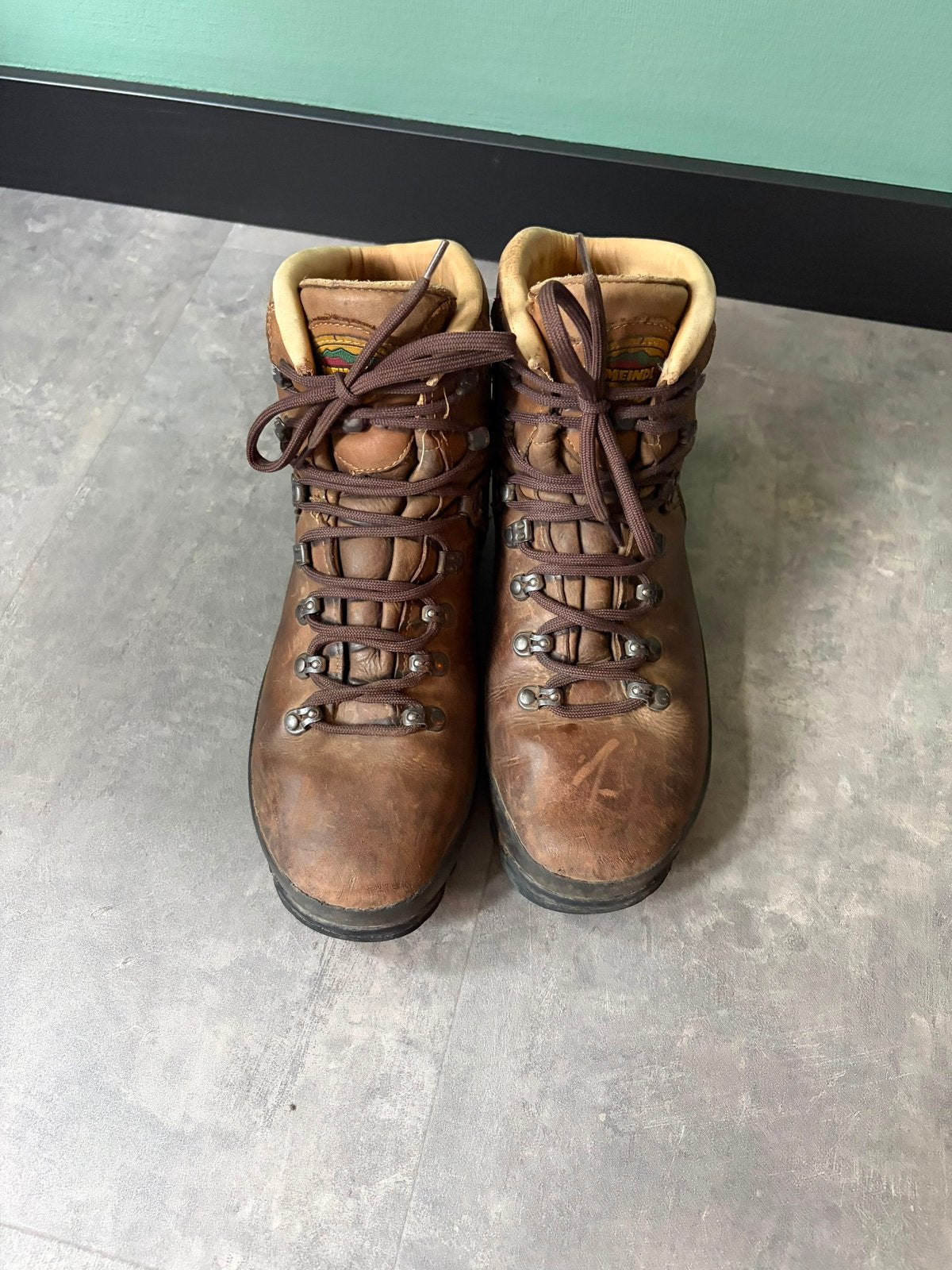 Meindl Borneo 2 MFS system bruin/braun/nougat, Ophalen of Verzenden, Gebruikt, Schoenen