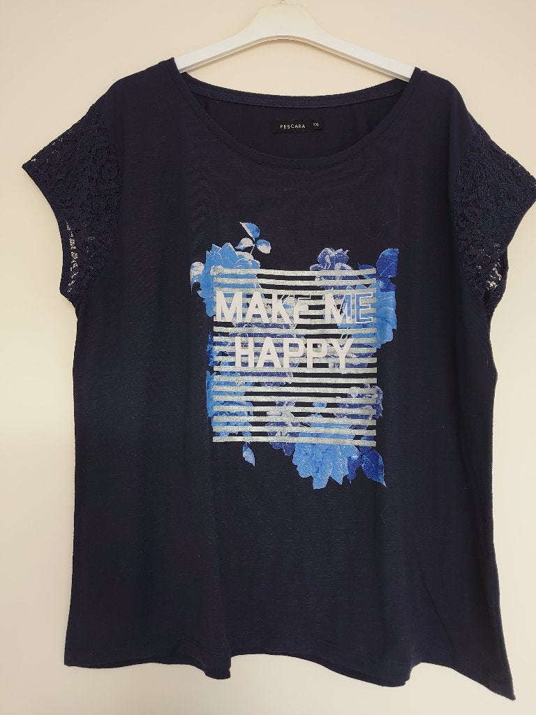 t-shirt Pescara maat XXL, Blauw, Maat 46/48 (XL) of groter, Pescara, Ophalen of Verzenden