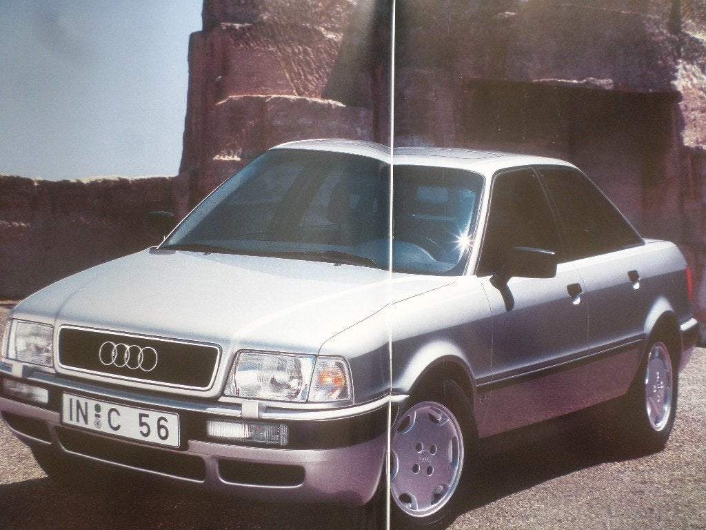 Audi 80 1991 Brochure, Ophalen of Verzenden, Zo goed als nieuw, Audi