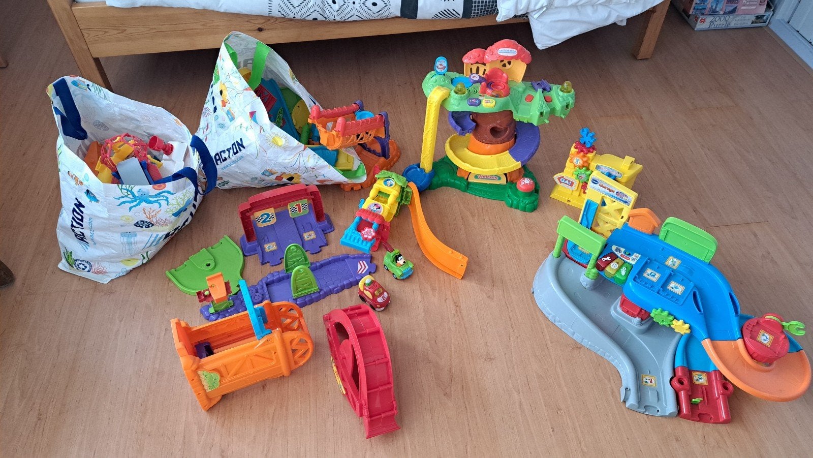 VTech Toet Toet Auto's en Zoef Zoef Dieren speelset, Ophalen of Verzenden, Zo goed als nieuw