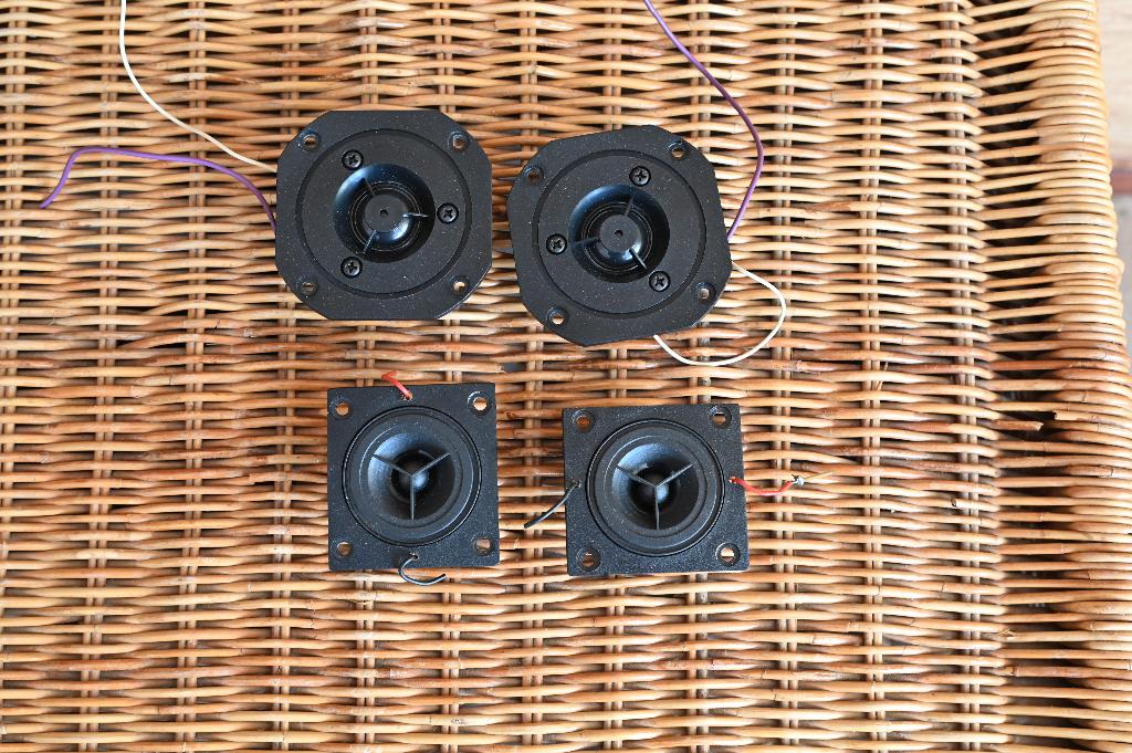 SetjeTweeters, Audio, Tv en Foto, Luidsprekers, Overige merken, Gebruikt, Overige typen, Ophalen of Verzenden