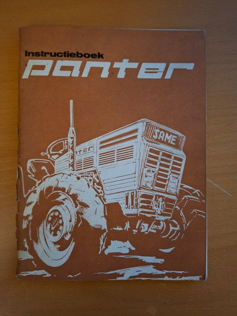 Instructieboek Same Panter Nederlandstalig, Ophalen of Verzenden, Gelezen, Tractor en Landbouw
