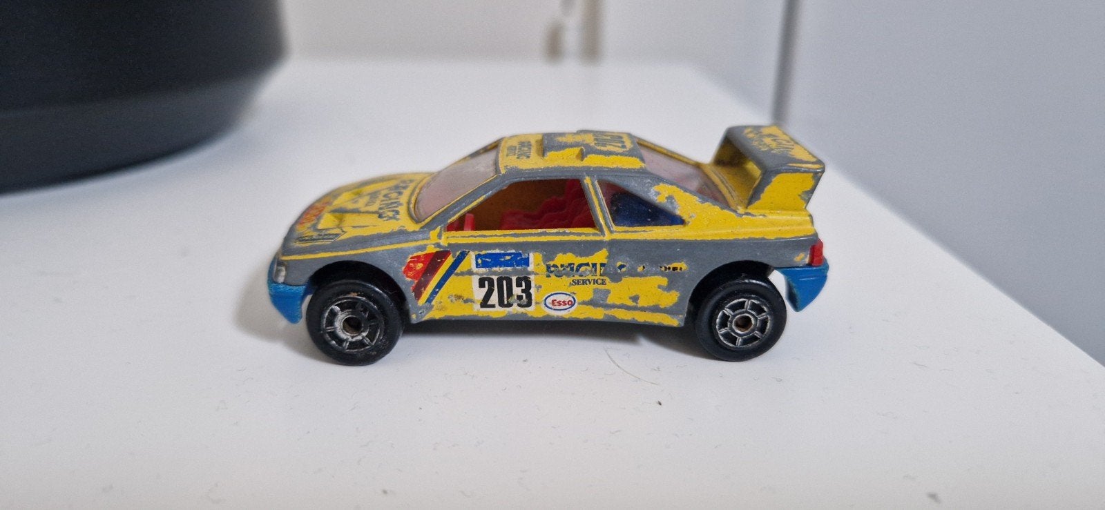 Majorette Peugeot 405 T16 Esso Rally - Gebruikt, Ophalen of Verzenden, Gebruikt