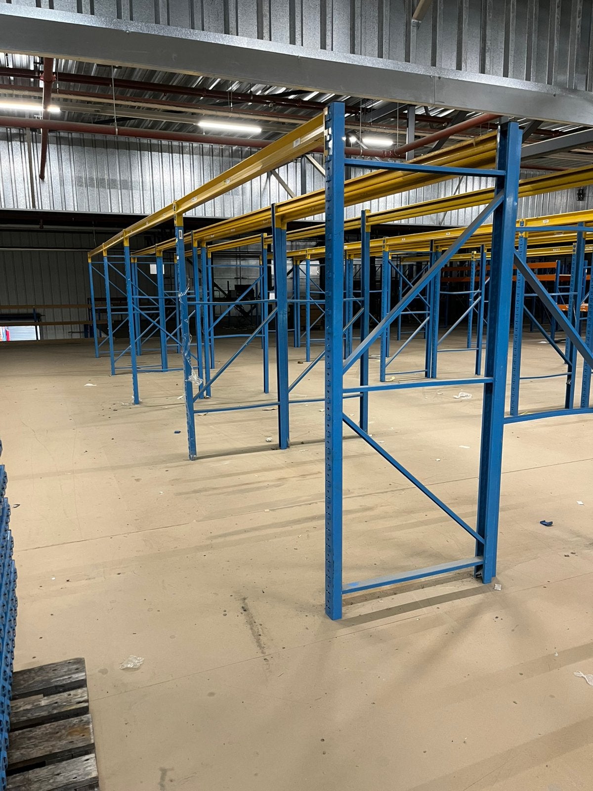 Opslag stelling rek kast loods schuur palletstelling ️, Overige materialen, Gebruikt, 15 m² of meer, Ophalen