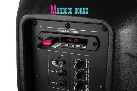Actieve Speaker set, Luidsprekers, 8" LED, Kabels, VPS082A, Audio, Tv en Foto, Luidsprekers, Vonyx, Nieuw, Info@marbeco.nl, 150 watt of meer
