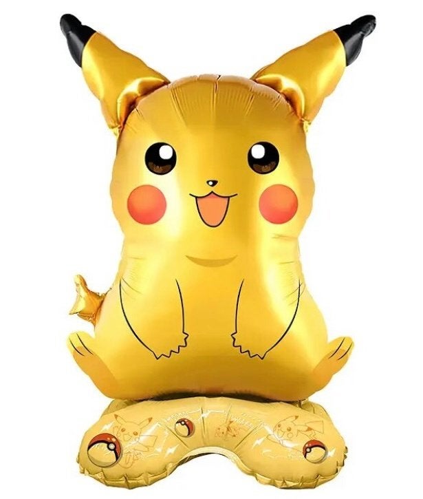 Pokémon staande ballonnen, NIEUW! VERJAARDAG, THEMAFEEST!, Hobby en Vrije tijd, Feestartikelen, Verzenden, Nieuw, Versiering, Verjaardag