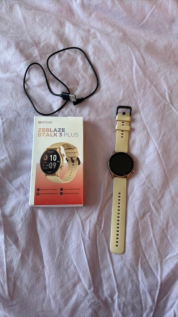 Smart watch zeblaze btalk 3 plus, Ophalen of Verzenden, Nieuw, Zwart, Android