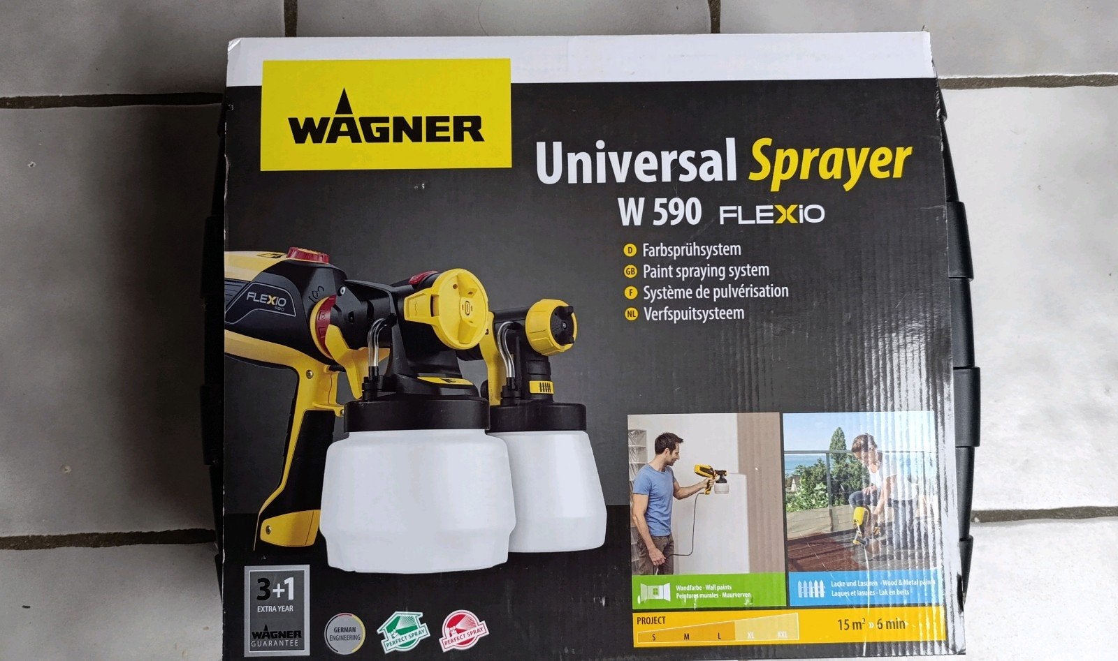 Wagner Universal Sprayer W 590 FLEXiO verfspuit, Ophalen of Verzenden