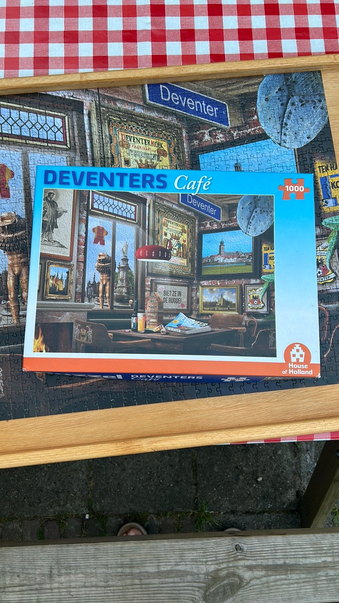 Legpuzzel 1000 stukjes, Hobby en Vrije tijd, Denksport en Puzzels, Ophalen, 500 t/m 1500 stukjes, Zo goed als nieuw