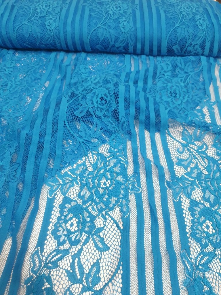 kant aqua (11301), Blauw, 120 cm of meer, Ophalen of Verzenden, Kant