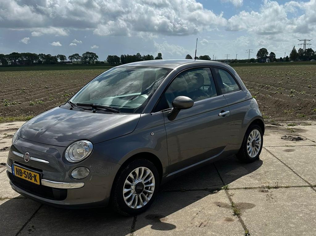 Fiat 500, Auto's, Fiat, Particulier, Benzine, C, Hatchback, Handgeschakeld, Origineel Nederlands, Zilver of Grijs, Voorwielaandrijving