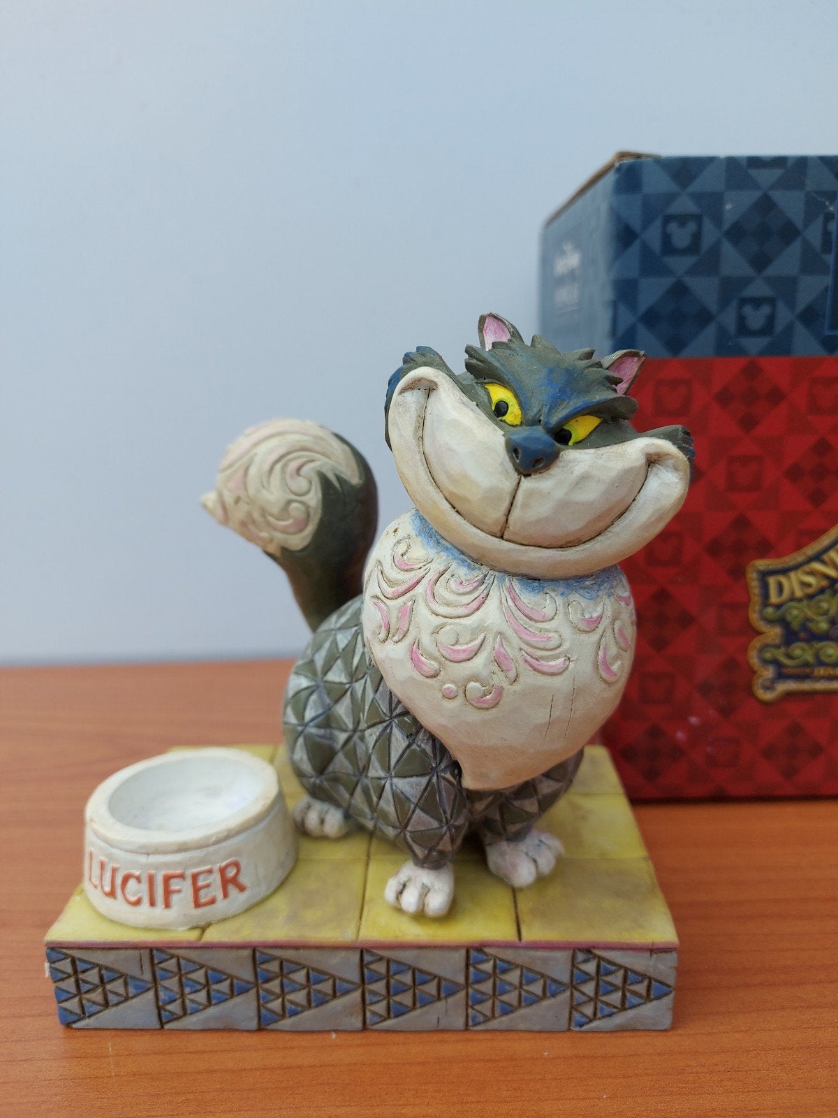 Poes Lucifer Disney Traditions Assepoester Cinderella, Ophalen of Verzenden, Assepoester of Belle, Zo goed als nieuw, Beeldje of Figuurtje