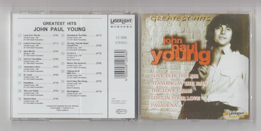 John Paul Young - Greatest hits - Vanda Young - cd -, Ophalen of Verzenden