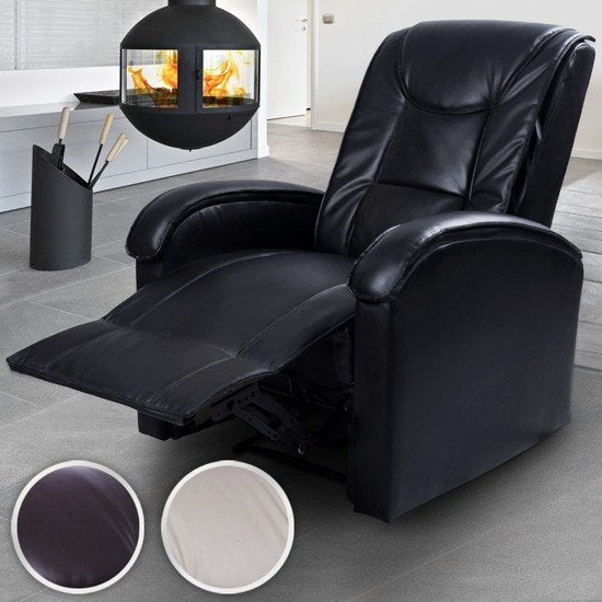 Erg Comfortabele Relaxstoel / TV-Stoel / Ligstoel. Zwart, Huis en Inrichting, Fauteuils, Ophalen of Verzenden, Nieuw, 75 tot 100 cm