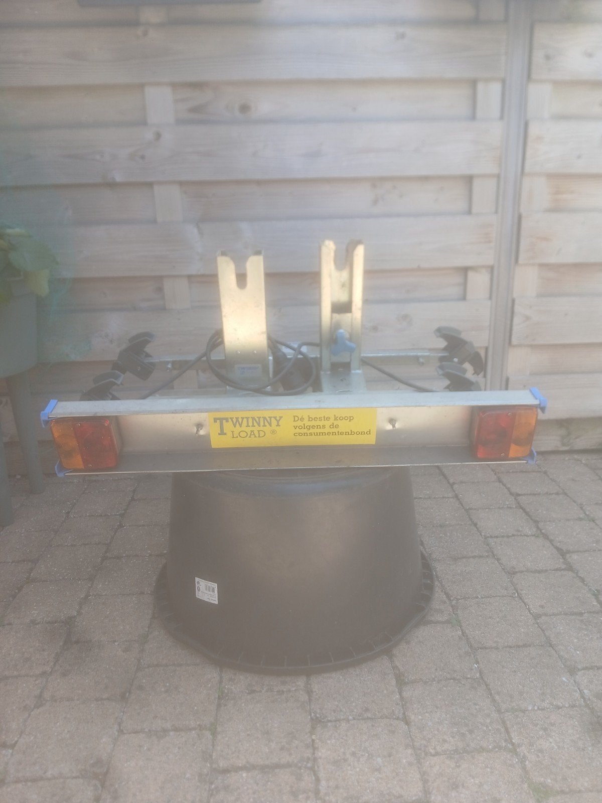 Twinny Load fietsendrager voor trekhaak, Ophalen of Verzenden, 2 fietsen, Gebruikt, Trekhaakdrager