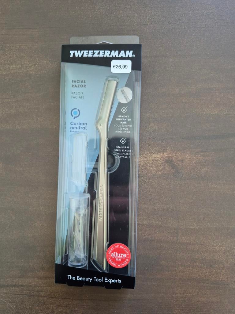 Tweezerman Facial Razor - Nieuw, Ophalen of Verzenden, Nieuw, Gehele gezicht, Verzorging