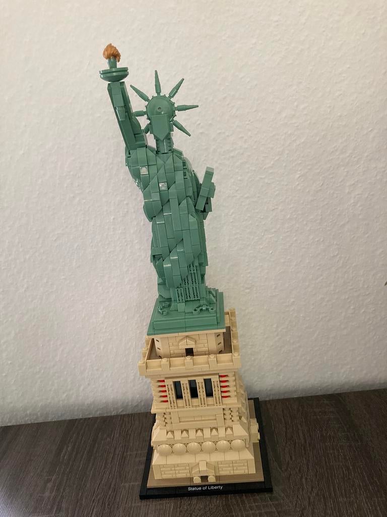 Te koop mooi lego set Vrijheidsbeeld, Ophalen of Verzenden, Zo goed als nieuw