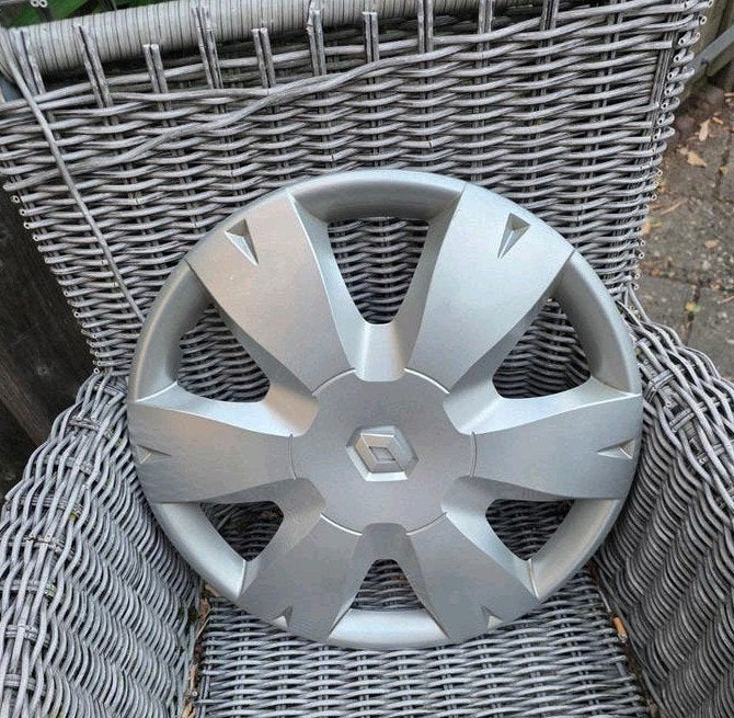 4 originele Renault wieldoppen 16 inch - Caraibes, Auto diversen, Ophalen of Verzenden, Gebruikt