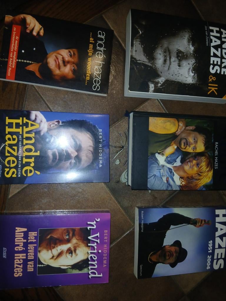 Andre hazes boeken, Ophalen, Gelezen