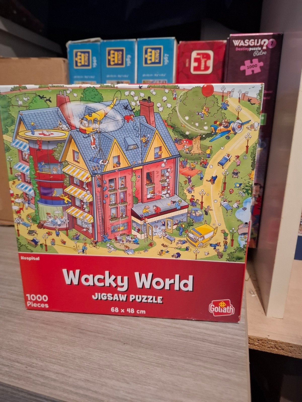 Goliath Wacky World Jigsaw Puzzel - 1000 Stukjes, Ophalen of Verzenden