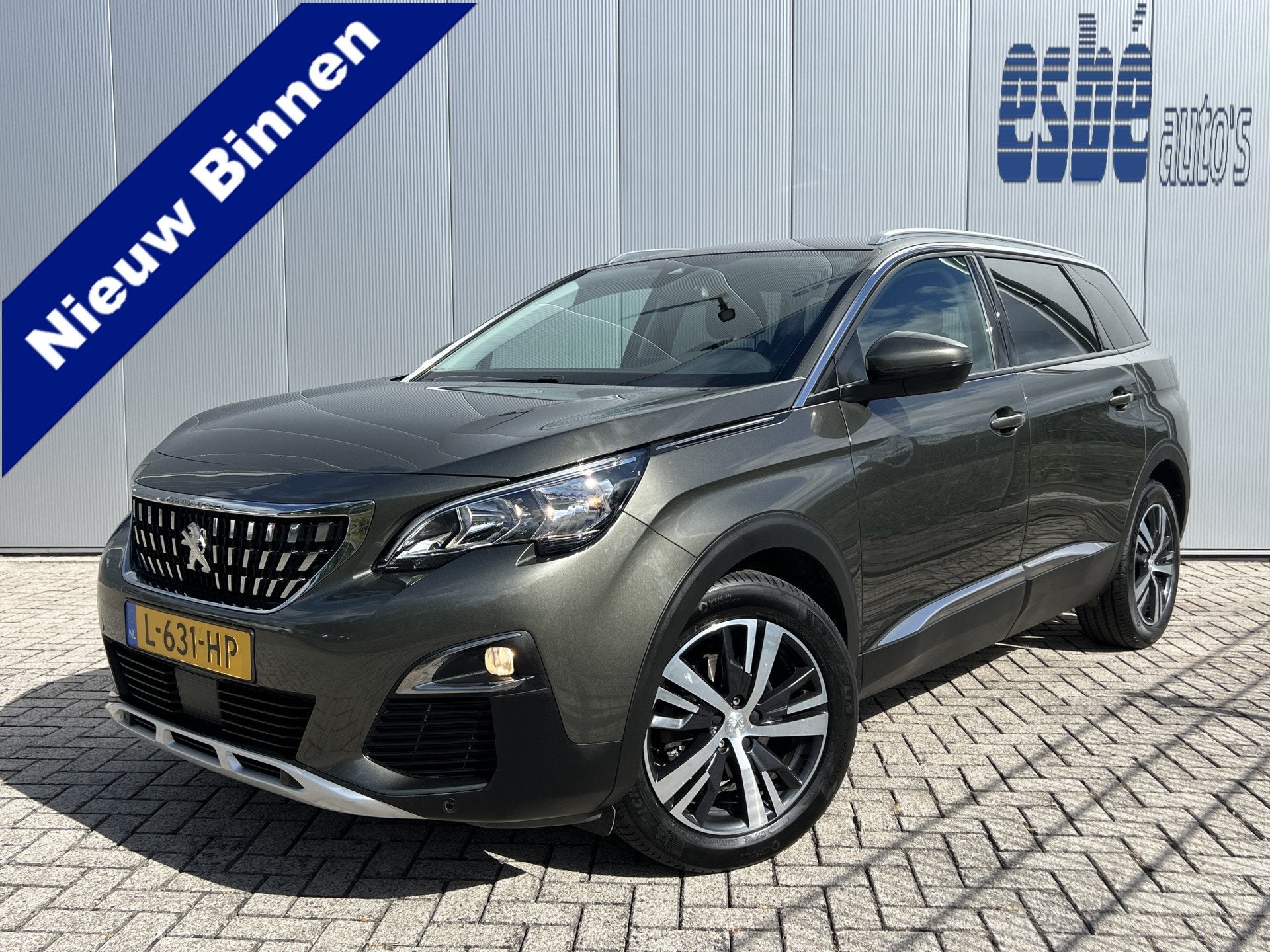 Peugeot 5008 1.2 Turbo 130 pk Automaat Crossway 7 Peroons Na, Auto's, Peugeot, Gebruikt, 1199 cc, Met garantie (alle), Lichtsensor