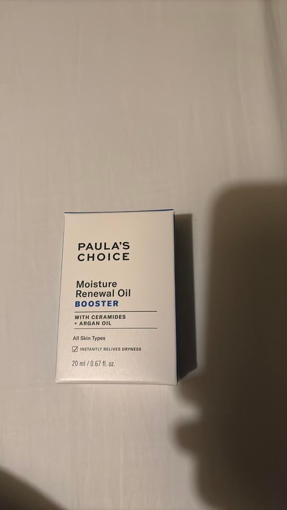 Paula’s Choice Moisture Renewal Oil Booster, Ophalen of Verzenden, Zo goed als nieuw, Gehele gezicht