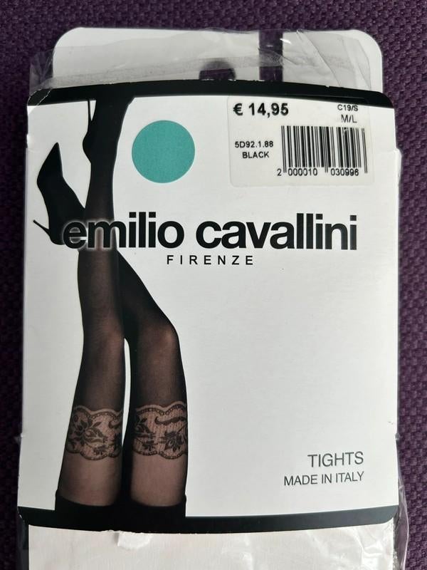 Gloednieuwe Italiaanse panty van 15 Eur €, Zwart, Nieuw, Ophalen of Verzenden, Maat 44/46 (L)