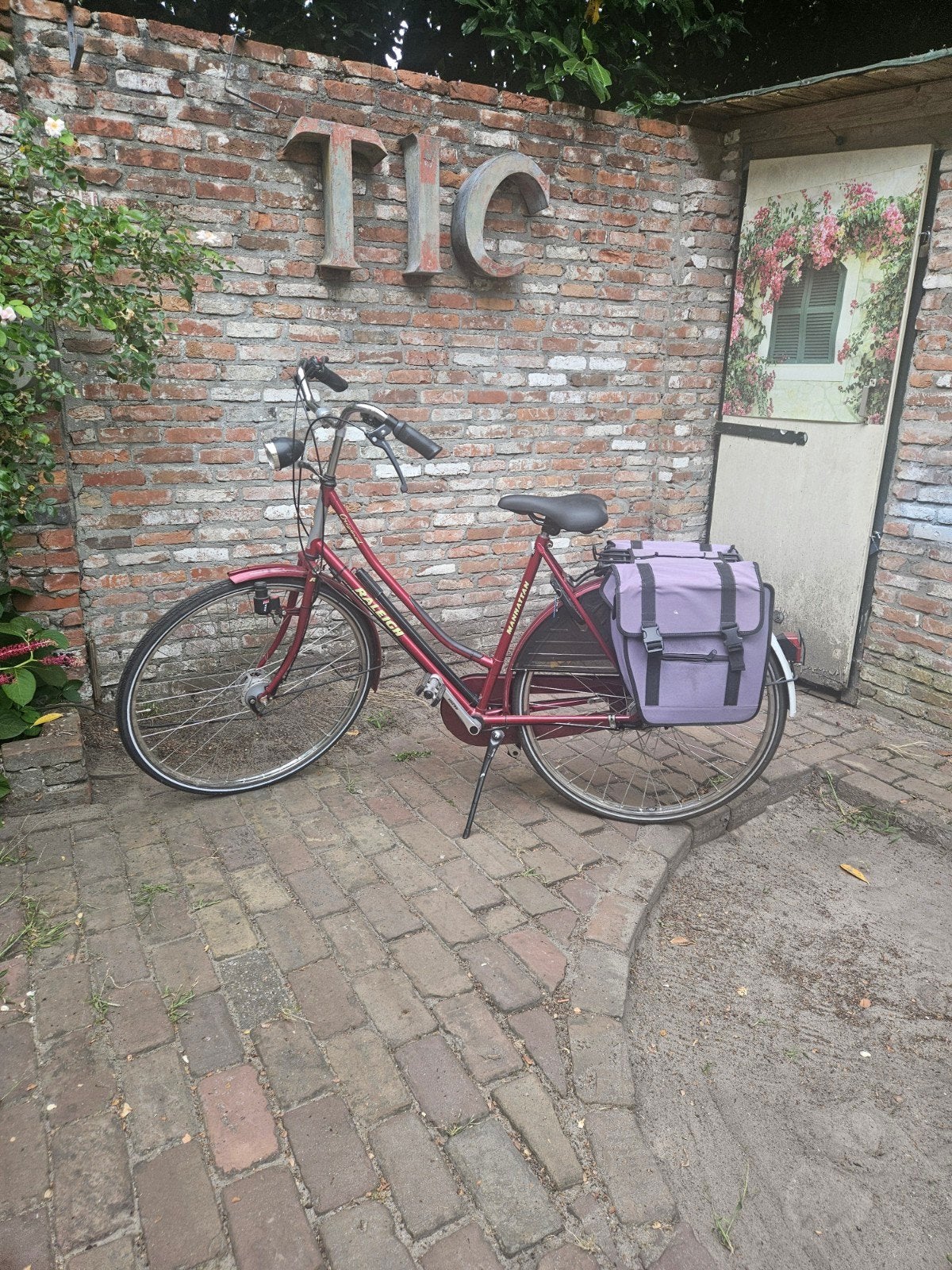 Raleigh damesfiets – 28 inch – Framemaat 54 cm, Ophalen, Versnellingen, Raleigh, Trommelrem