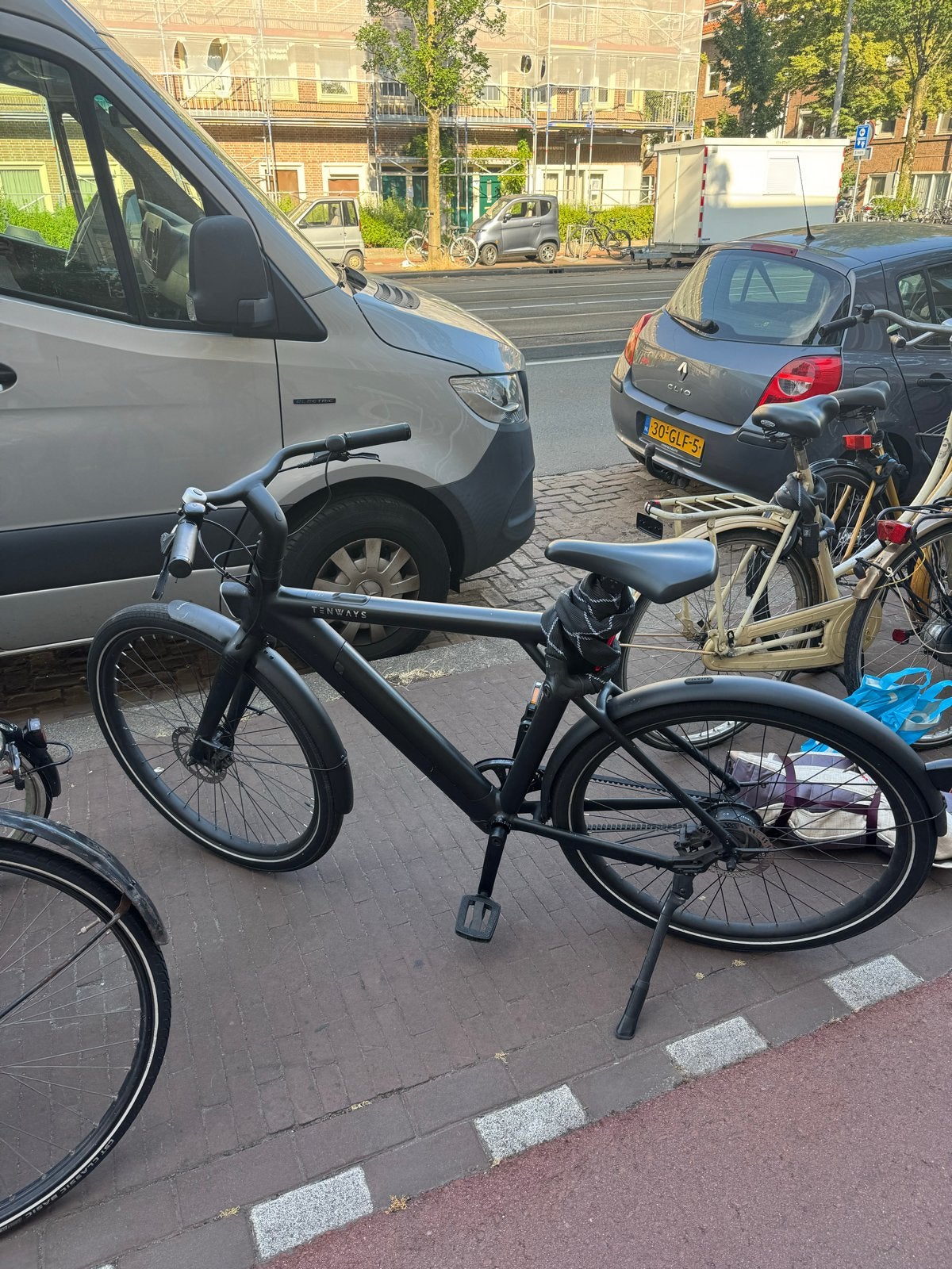 Tenways CGO009 elektrische fiets, Gebruikt, 51 tot 55 cm, 50 km per accu of meer, Ophalen