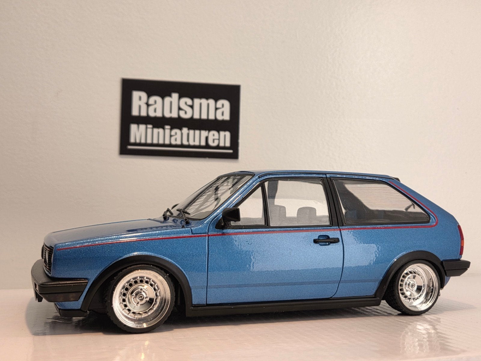 Volkswagen Polo 86C Coupe GT + SMIDT TH - 1:18 MCG, Hobby en Vrije tijd, Modelauto's | 1:18, ModelCarGroup, Auto, Nieuw, Ophalen of Verzenden