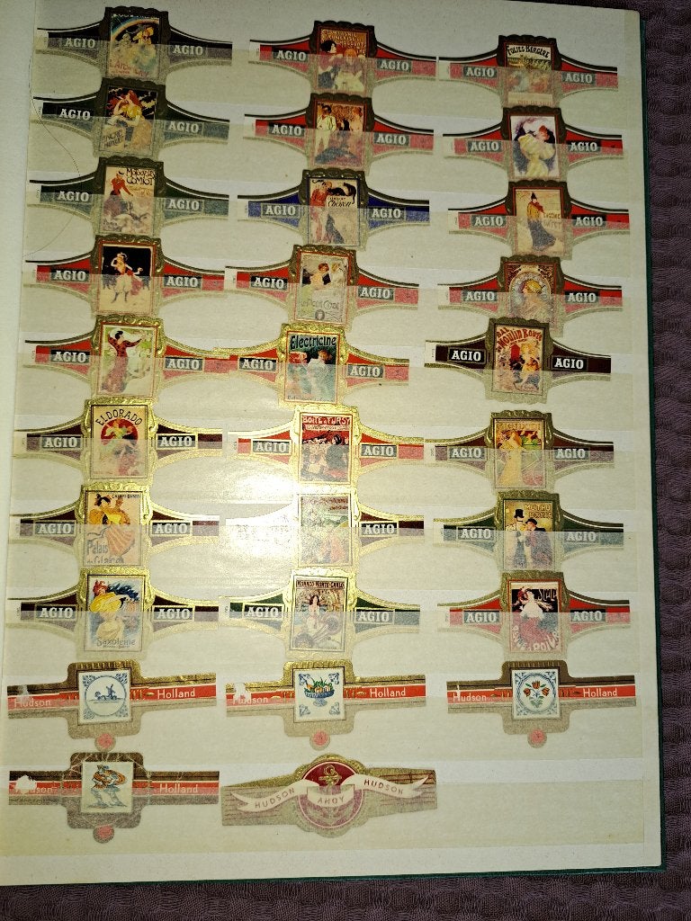 Verzameling sigarenbandjes, Ophalen of Verzenden