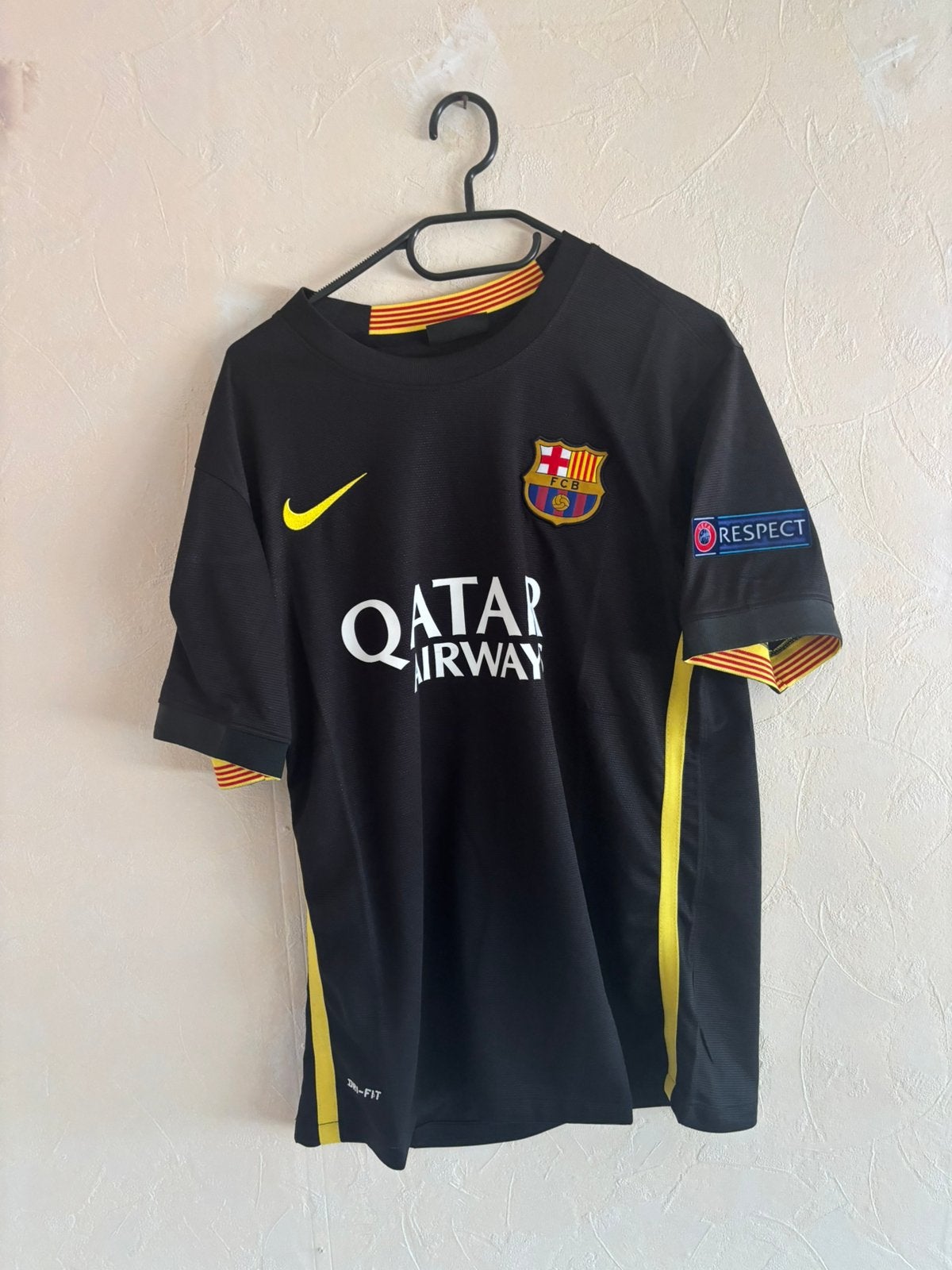 Gesigneerd Neymar Jr. FC Barcelona shirt, Zwart, Overige maten, Ophalen of Verzenden, Zo goed als nieuw