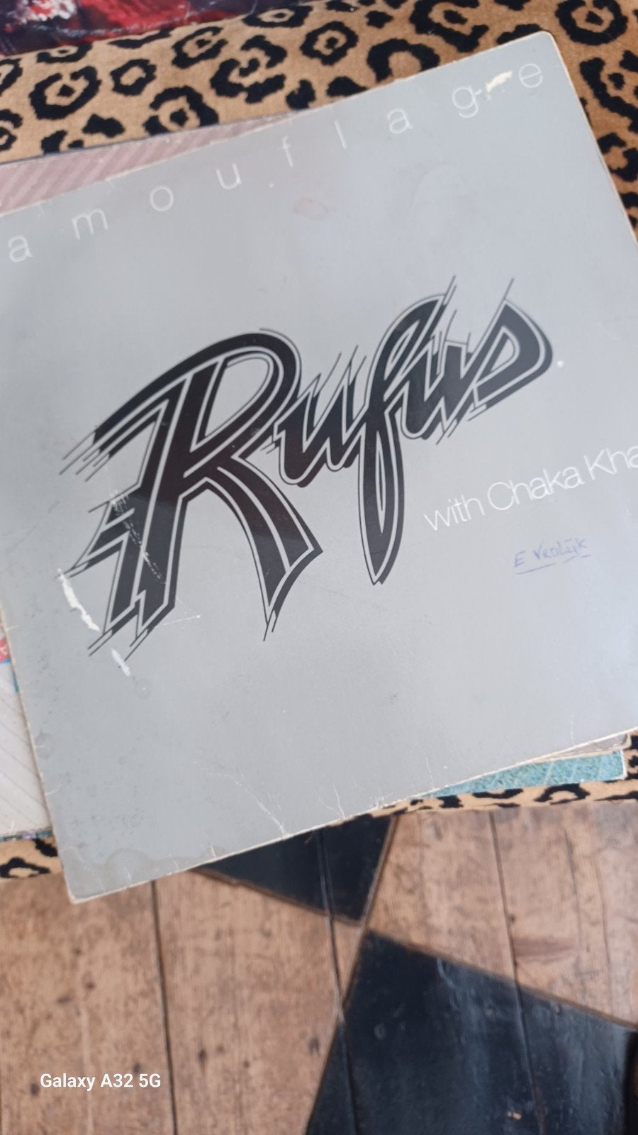 Rufus with Chaka Khan - Camouflage LP (1981), LP, Gebruikt, Ophalen of Verzenden, Funk