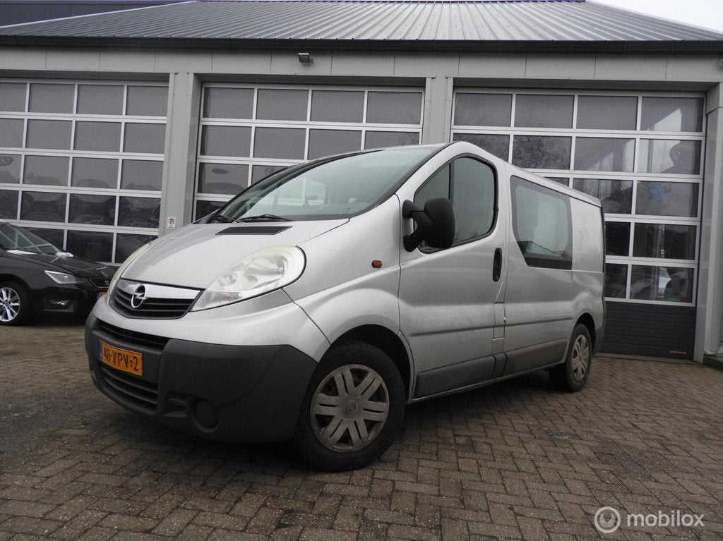 Opel Vivaro bestel 2.0 CDTI L1H1 DC, Auto's, 4 cilinders, 2000 kg, Origineel Nederlands, Bedrijf