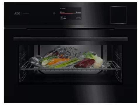 AEG CS7900B Stoomoven 45cm, Witgoed en Apparatuur, Ovens, Ophalen, 45 tot 50 cm, Hete lucht, AEG