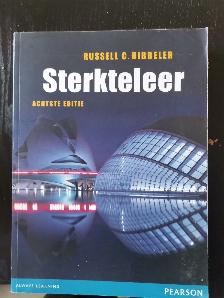 sterkteleer, Boeken, Zo goed als nieuw, R. C. Hibbeler, Beta, HBO