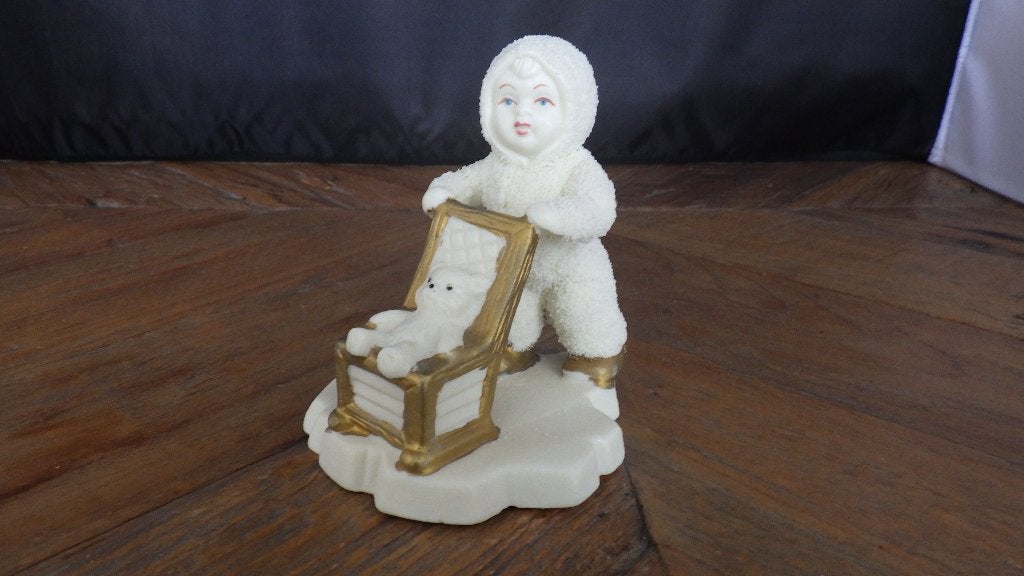 retro snowbaby, Diversen, Kerst, Ophalen of Verzenden, Gebruikt