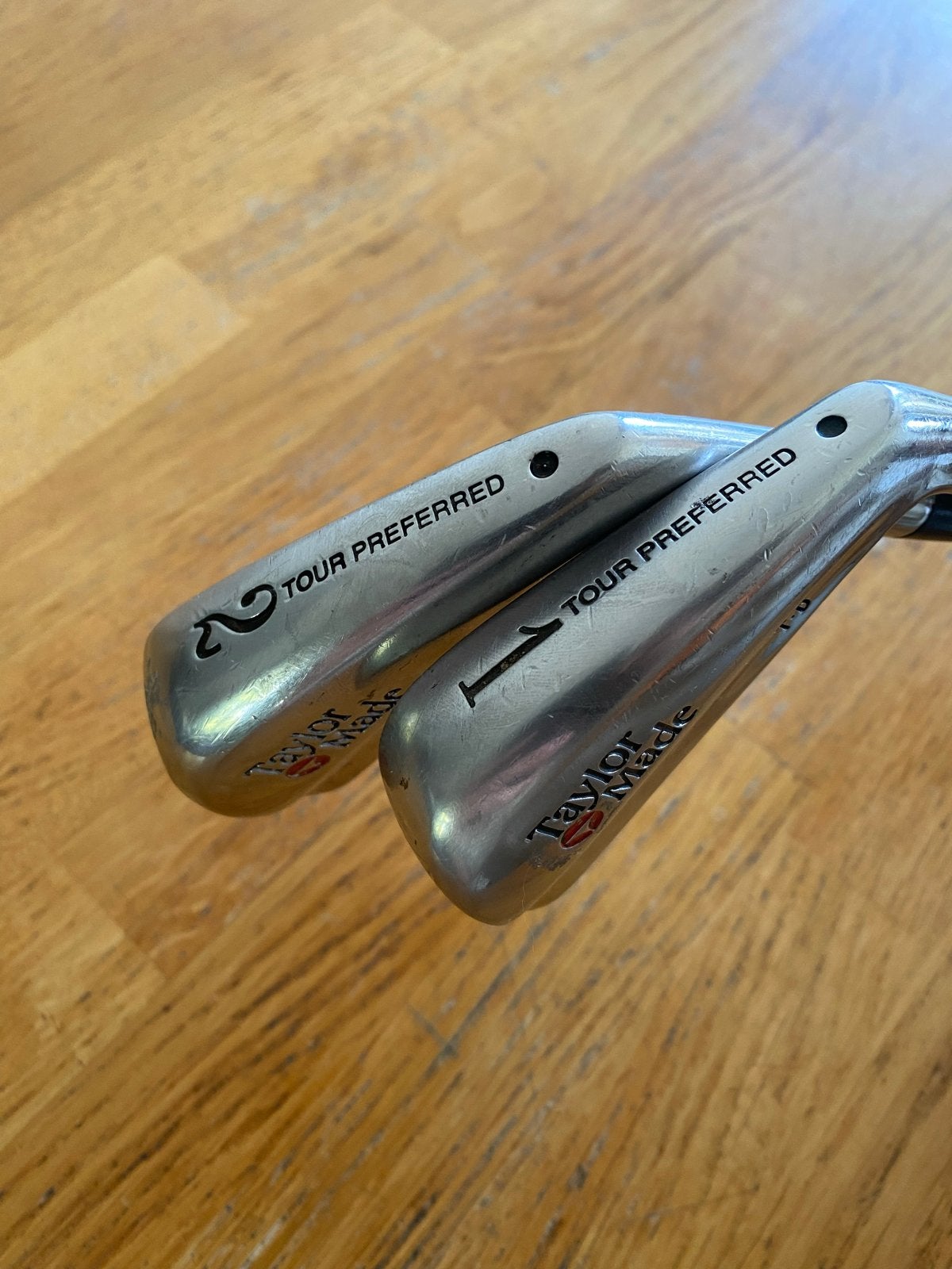 TaylorMade Tour T-D 1 en 2 golfclubs, Ophalen of Verzenden, Gebruikt, Club
