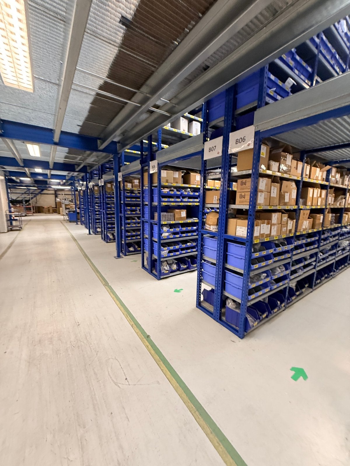 Compleet legbordstelling met goederen lift, Ophalen of Verzenden