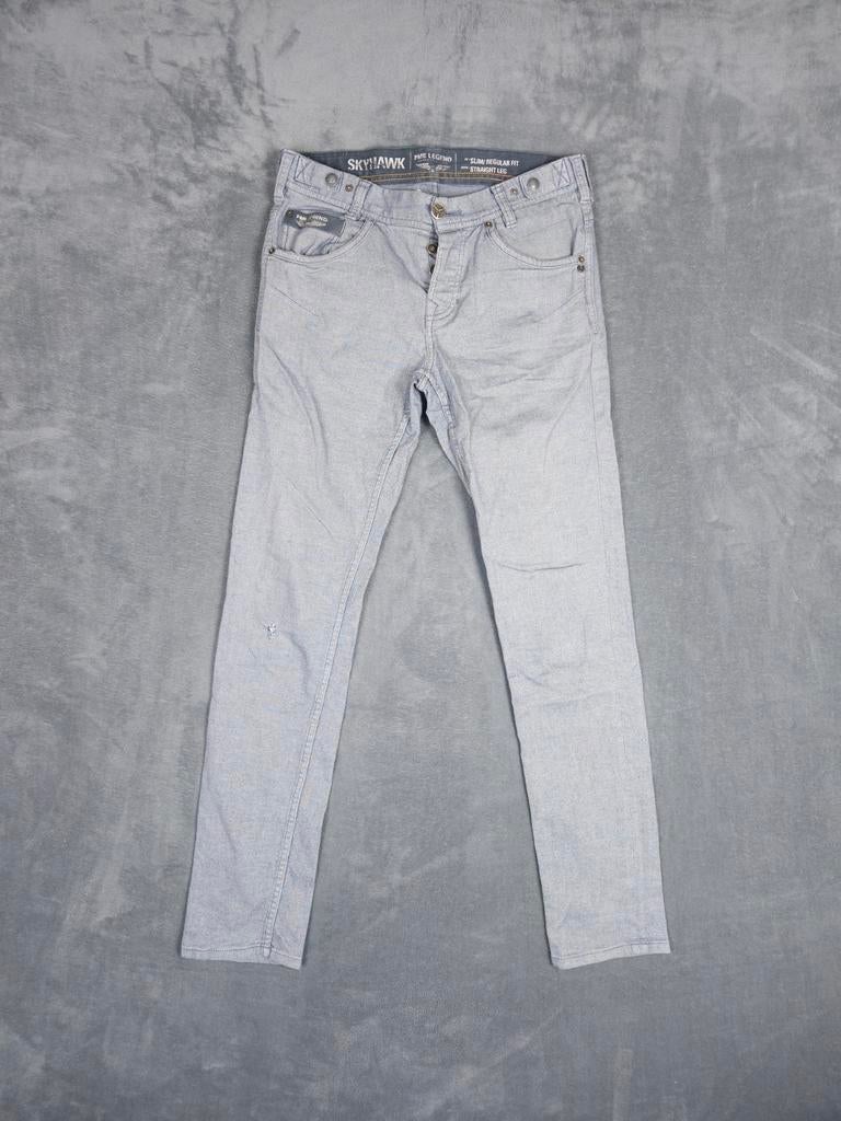 Pme Legend Broek Skyhawk W31 L34 Slim Regular Fit Pall Mall., Blauw, ., W32 (confectie 46) of kleiner, Ophalen of Verzenden