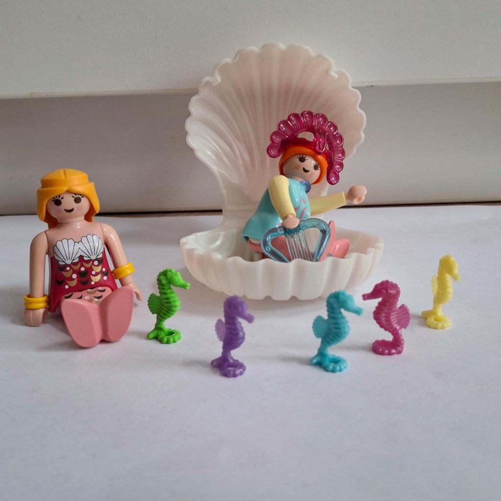 Playmobil Zeemeermin Set met Zeepaardjes, Ophalen of Verzenden, Zo goed als nieuw, Complete set