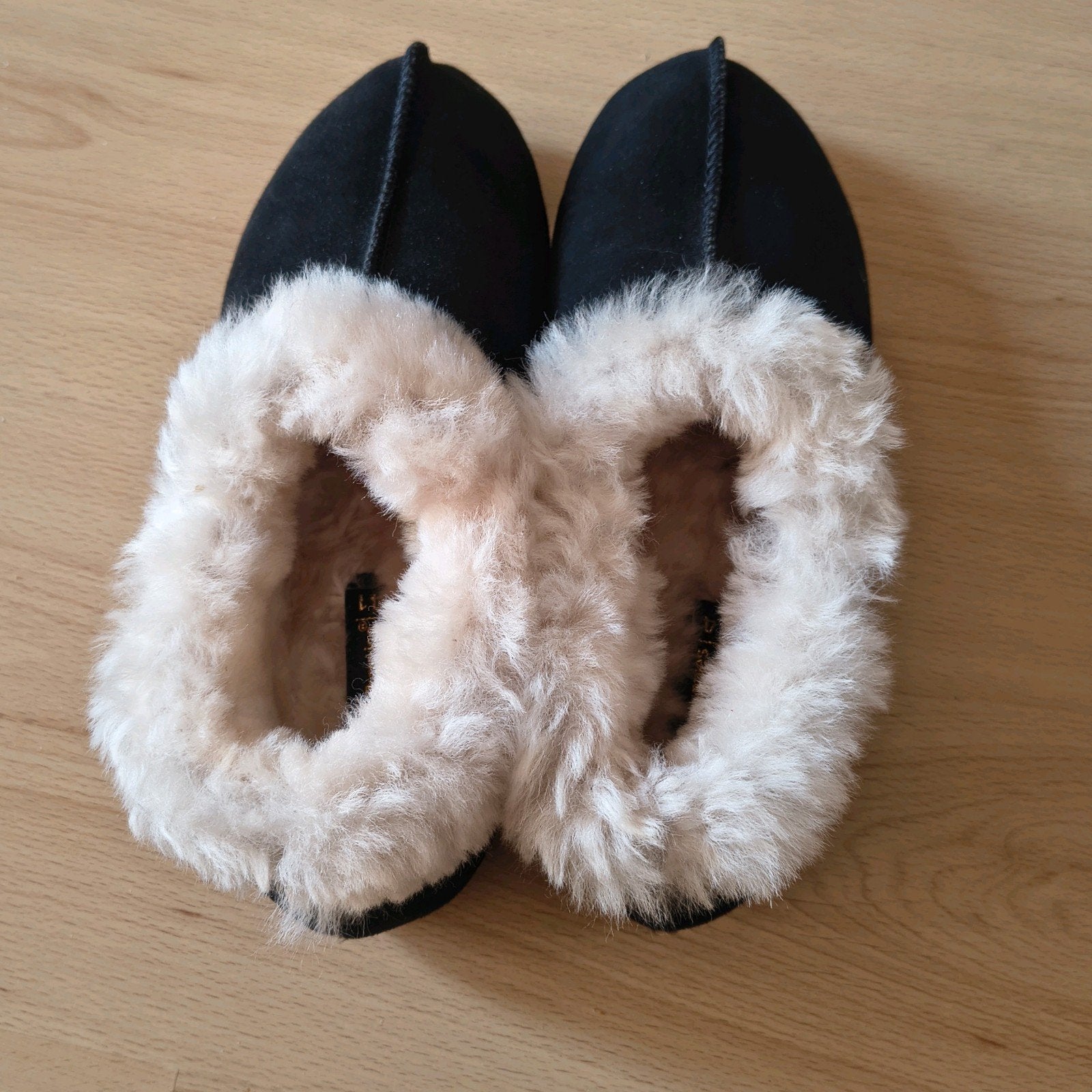 Hush Puppies pantoffels - maat 41, Zwart, Ophalen of Verzenden, Pantoffels of Sloffen, Gedragen