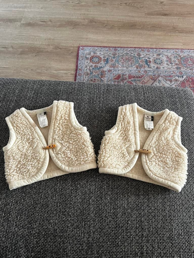 2x Alwero wol bodywarmer maat XXS - prijs voor 2 stuks!, Kinderen en Baby's, Ophalen of Verzenden, Zo goed als nieuw, Jongetje of Meisje