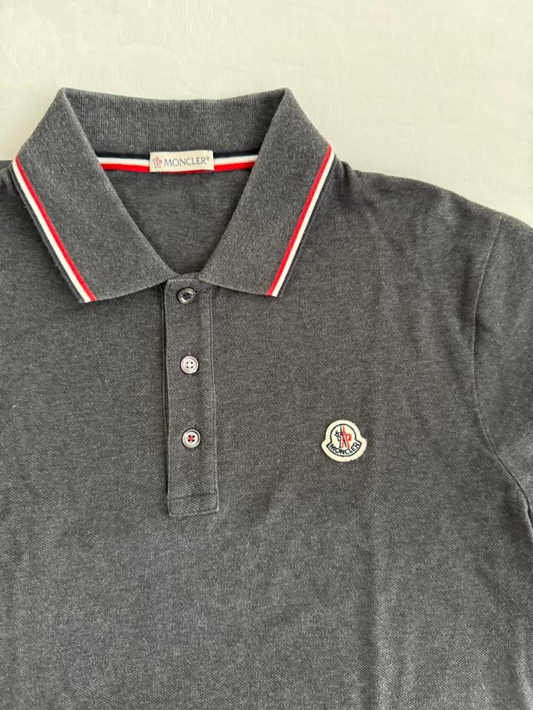 Originele Moncler polo - Maat M - Zeer goede staat, Kleding | Heren, Polo's, Ophalen of Verzenden, Zo goed als nieuw, Maat 48/50 (M)