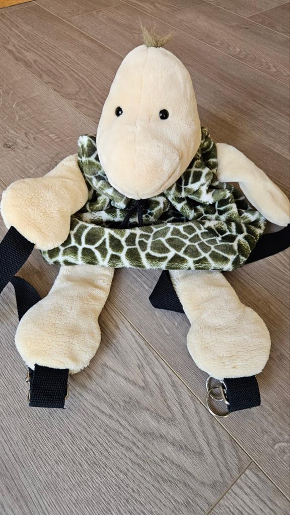 Nici pluche Schildpad rugzak, Ophalen of Verzenden