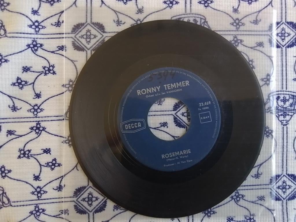Ronnie temmer              Rosemarie, Ophalen of Verzenden, Zo goed als nieuw, Nederlandstalig, Single