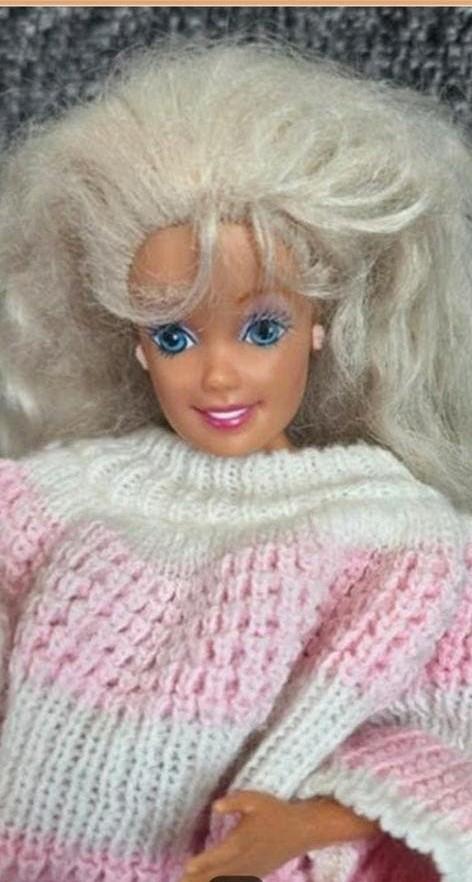 Vintage Teen Talk Barbie pop Mattel 1991, Ophalen of Verzenden, Gebruikt, Barbie