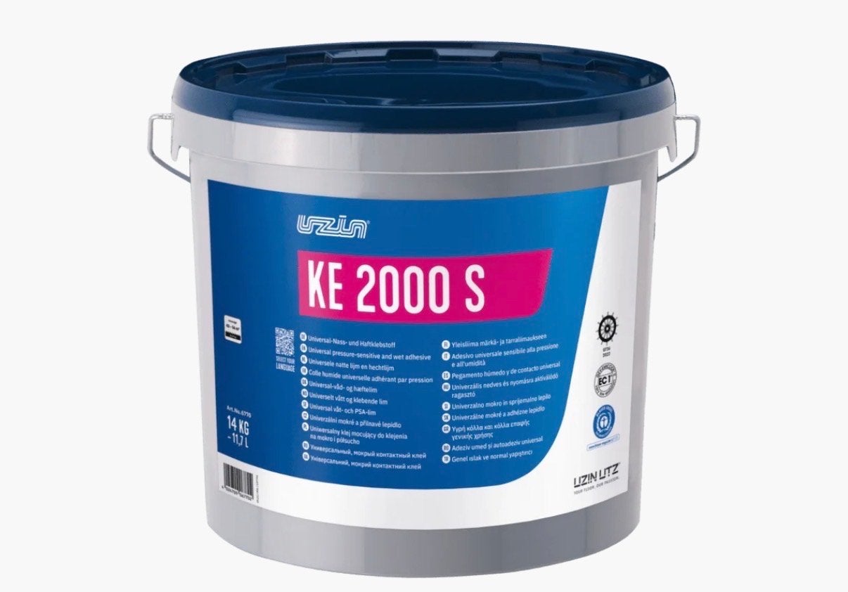 2x Volle emmer Uzin KE 2000 S PVC lijm (14kg), Ophalen, Nieuw