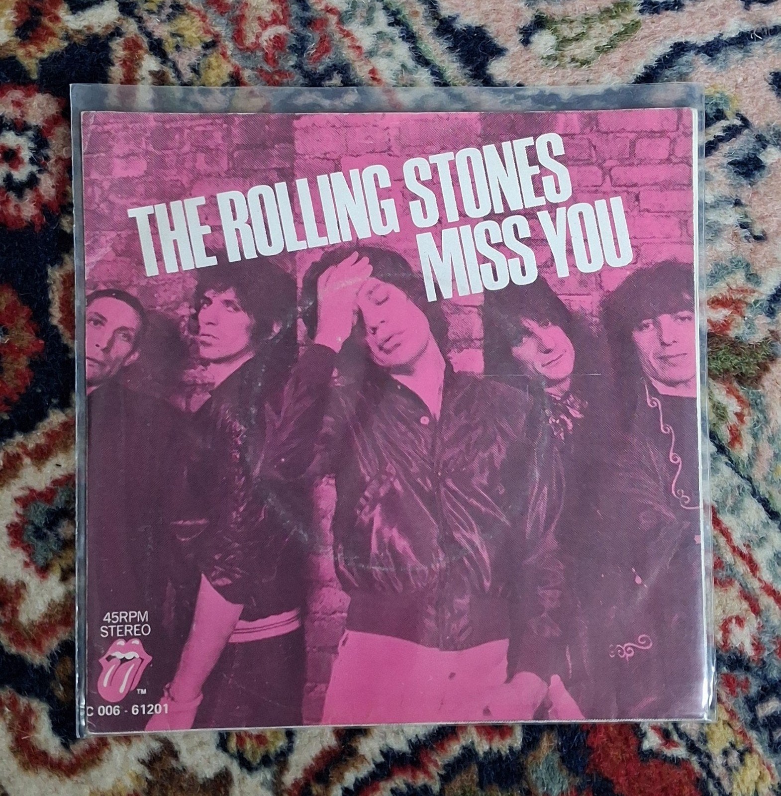 The Rolling Stones - Miss You / Far Away Eyes (7 inch), Gebruikt, 7 inch, EP, Rock en Metal